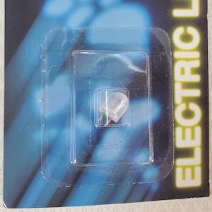 Miniature Pin-In Ceiling Light Extra Lighting Works with Tape Wire for Dollhouses