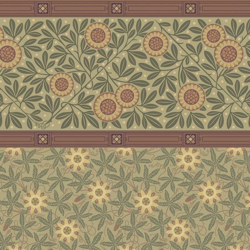 Bradbury and Bradbury Wallpapers - Etsy