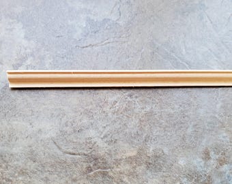 Dollhouse Miniatures Crown Molding Ceiling Trim 3/8&quot; wide x 18&quot; long 1:12 Scale NE948