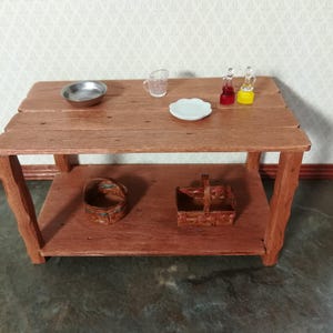 Dollhouse Miniature Oil & Vinegar Cruet Bottles 1:12 Scale Kitchen Accessory immagine 2