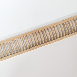 Miniature Porch Railing Assembled x1 Piece 12&quot; for Porches Decks Gardens 1:12 Scale Dollhouses
