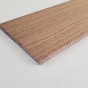 Walnut Wood Slat Plank 1/4&quot; Thick x 3&quot; Wide x 12&quot; Long Kiln Dried Woodworking