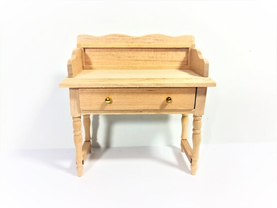 1:12 scale dollshouse miniature handmade checkout desk with well 3 to choose 