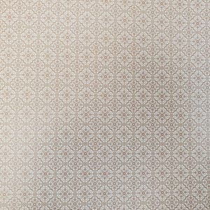 Dollhouse HALF SCALE Floor Tile Paper Bronze on White 1:24 Scale by Itsy Bitsy