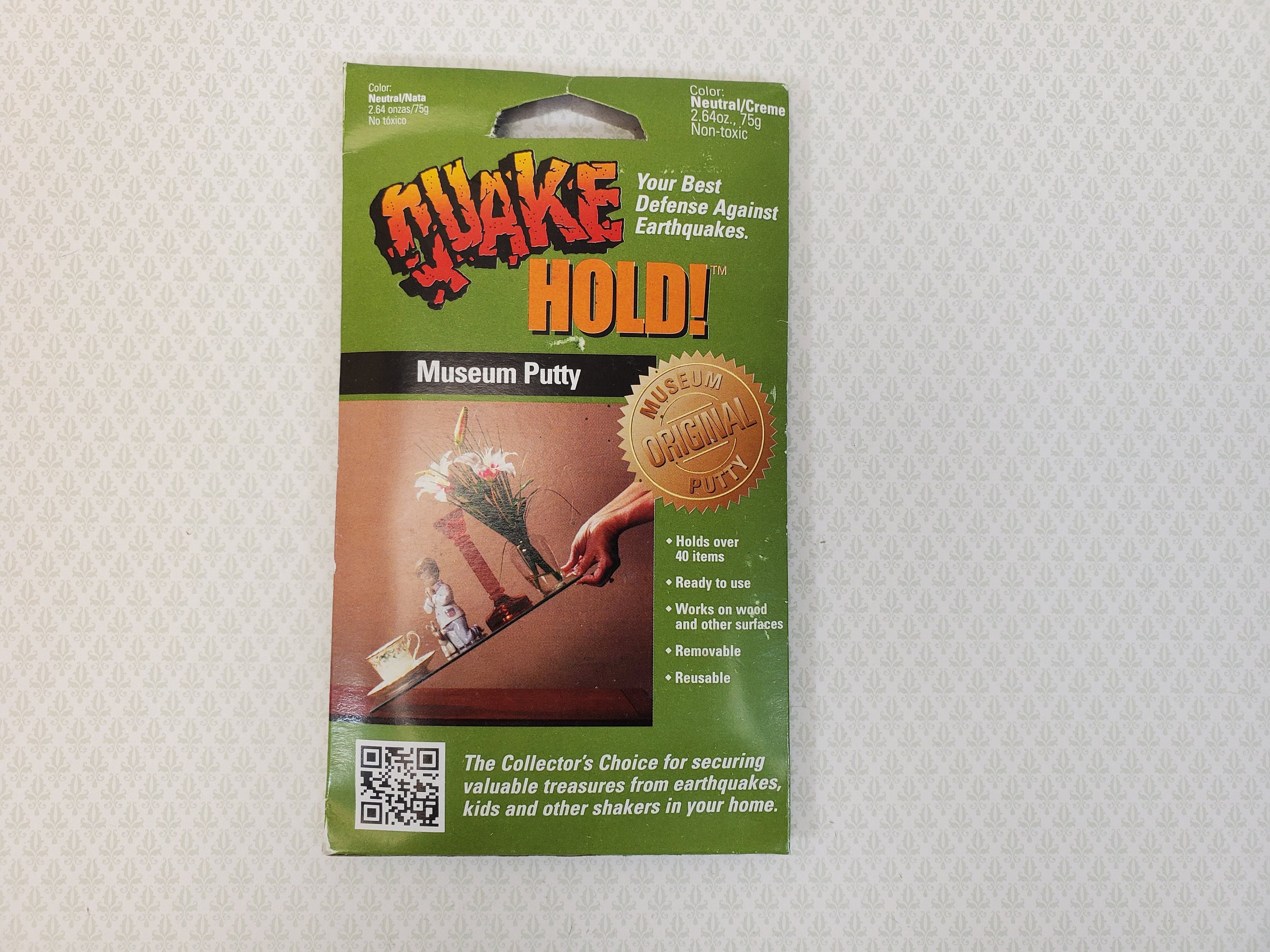 Quake Hold Putty Reusable Craft Putty Secure Minis in Place on Ceilings or  Walls 