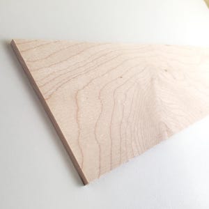 Solid Maple Wood Slat Plank 1/8&quot; x 3&quot; x 12&quot; long Sheet Woodworking Kiln Dried Sanded