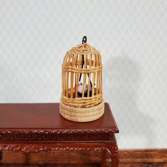 Wicker bird sale cage