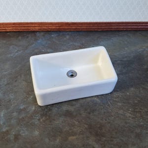 1:12 Miniature Sink Belt Skandinavische Keramik