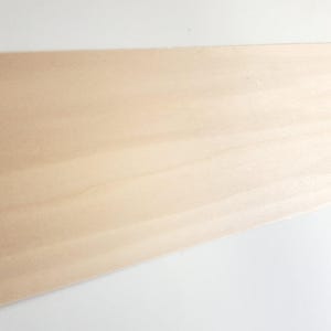 Basswood Sheet Plank Thin 1/32" x 4" x 12" long Veneer Kiln Dried Woodworking