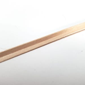Tiny Corner Angle Trim Molding 1/8" x 1/8" x 18" long NE504 Scale Model Building