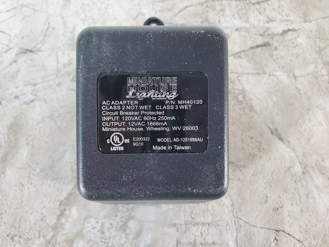 Dollhouse Transformer 20 Watt for Wiring 32 Bulb Capacity for Etsy