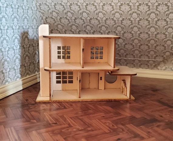 Dollhouse Miniature 1:144 Scale KIT House Art Deco Style With -   Portugal