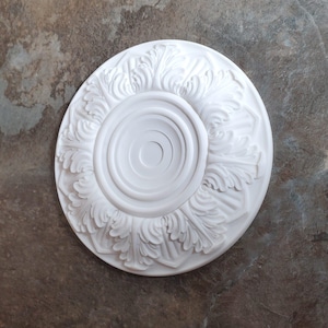 Dollhouse Ceiling Rose Medallion for Battery Lights 1:12 Scale Miniature MC176W