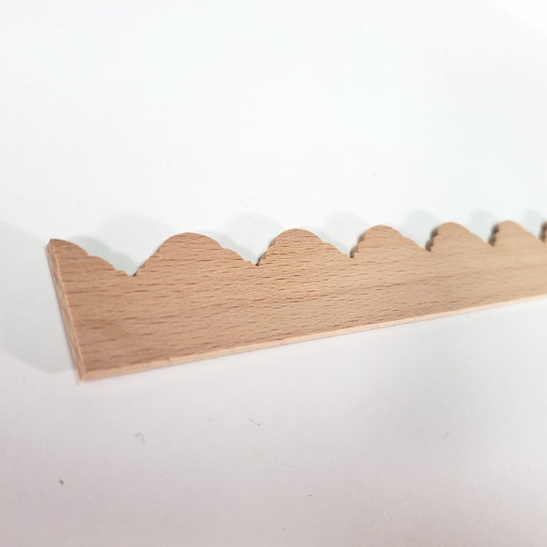 Scalloped Wood Trim Etsy