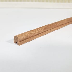 Dollhouse Handrail Banister for Stairs 5/16&quot; w x 17 3/4&quot; long 1:12 Scale Miniature