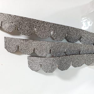 Dollhouse Asphalt Shingles Gray Blend Hexagon 1:12 Scale #4008 144-157 Sq Inches