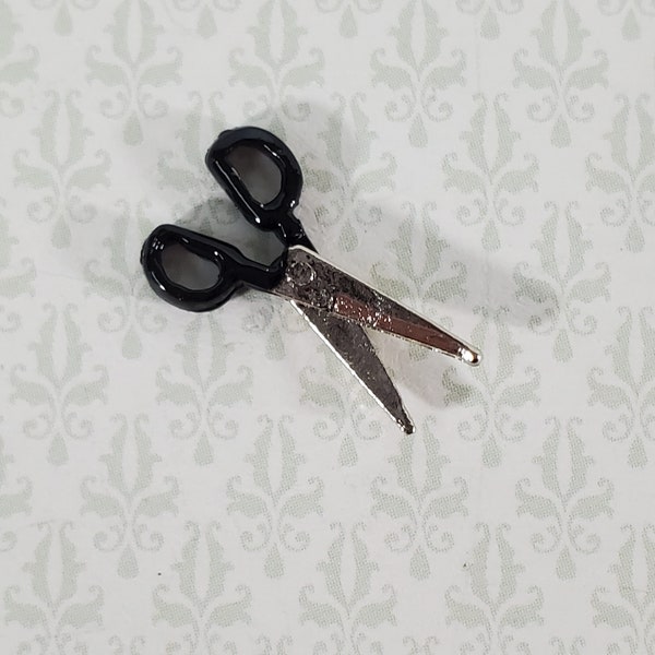Dollhouse Tiny Scissors Shears Opens/Closes Metal 1:12 Scale Miniature Accessories