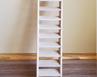 Escalier quart tournant en bois et acier Composity – 11 marches