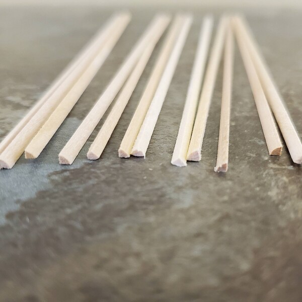 Dollhouse Moldings Quarter Round Etsy