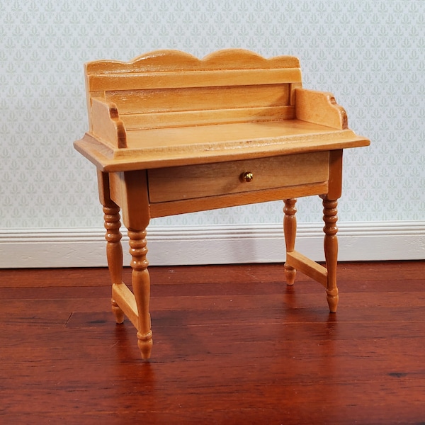 Dollhouse Miniature Writing Desk or Dressing Table 1:12 Scale Furniture