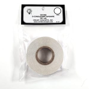 Dollhouse Tapewire 30' Foot Roll Cir-Kit 1000 2 Conductor Tape Wire