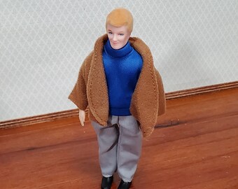 thumbnail image 2 of Melody Jane 1:12 Scale Dollhouse Father Figure - Porcelain Miniature Person For Dollhouse Scenes 2 of 11