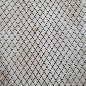 Dollhouse Simulated Diamond Window Panes Insert Sheet Tudor Gothic 1:12 Scale