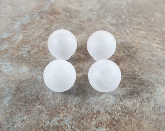Globos de vidrio esmerilado para casa de muñecas, pantallas, escala 1:12, luces DIY en miniatura MH686