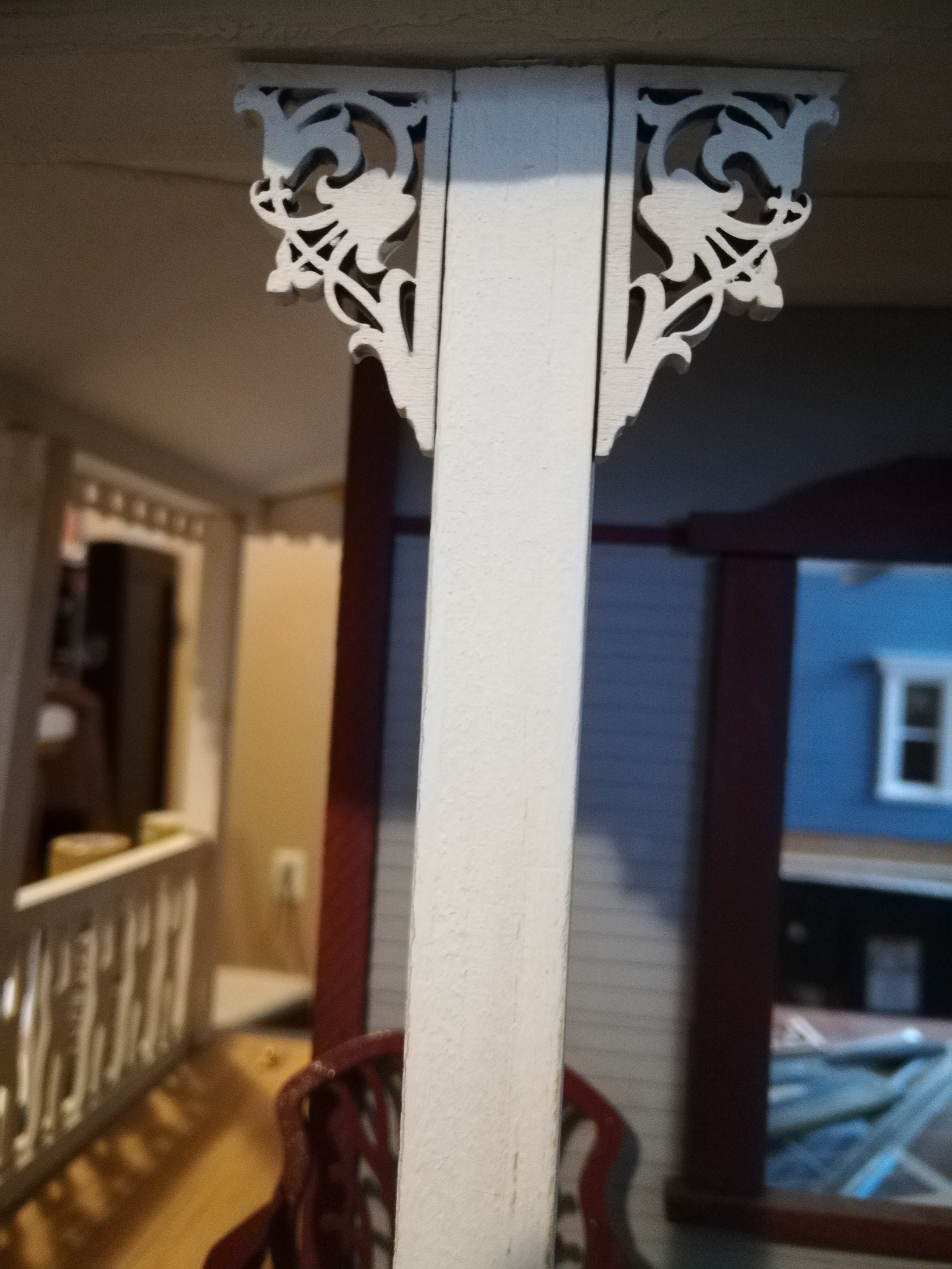 1:12 Scale Victorian Dollhouse Bracket Set