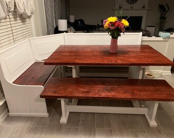 Banquette Table Etsy