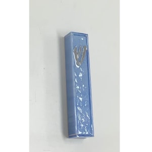 Mosaic Wedding Glass Mezuzah - Custom-made Using Actual Chuppah Glass From Your Wedding