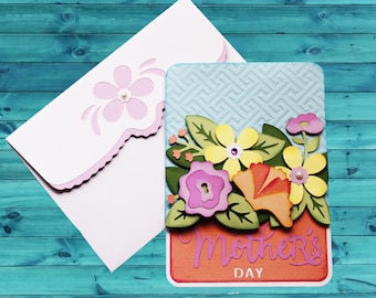 Mother's Day Floral Bouquet Card