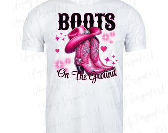 Boots On The Ground Pink