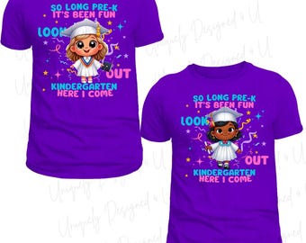 Pre-K Graduation (Female) Caucasian and African American
