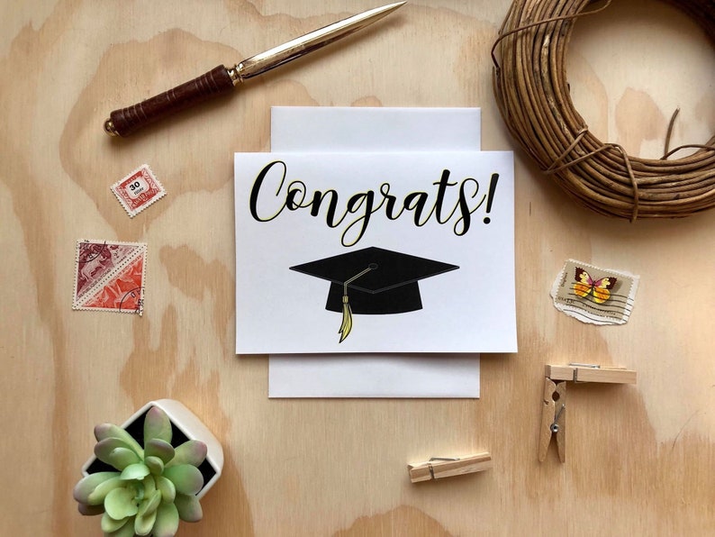 Simpy Graduation Card Printable Greeting Card for Grad Congratulations Graduate Card Printable Graduation Card Card for Graduate