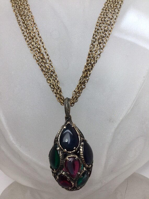 TRIFARI RENAISSANCE Jeweled Pendant