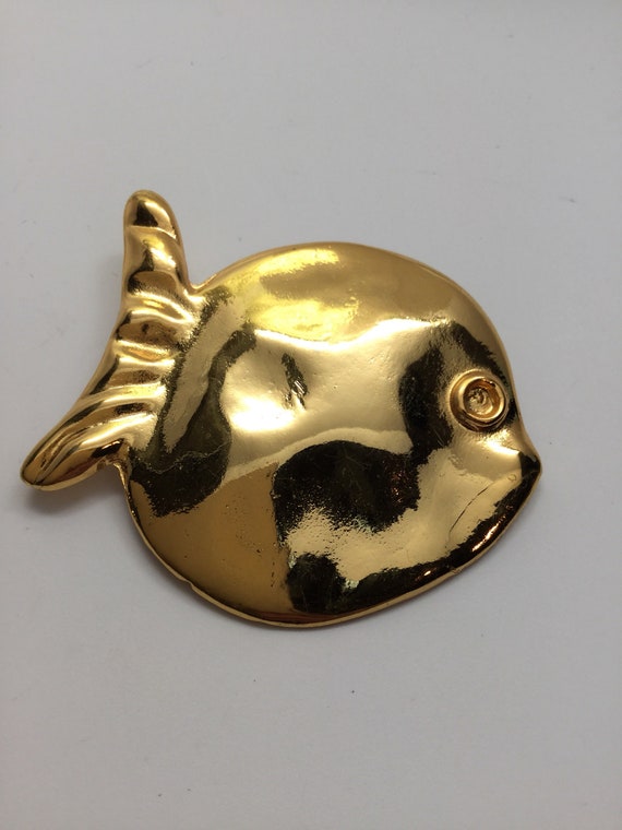 EDOUARD RAMBAUD PARIS Fish Brooch