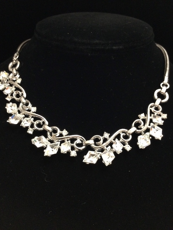 TRIFARI DIAMONDS and DIAMONDS Necklace