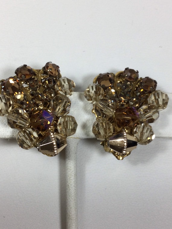 EUGENE CHAMPAGNE and GOLD Earrings