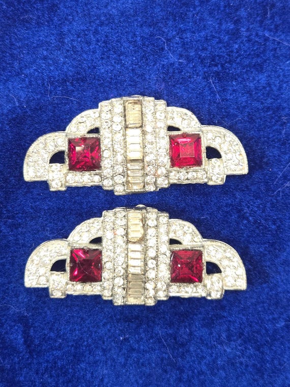 BM BREADNER MANUFACTURING Co. Ruby and Diamante D… - image 3