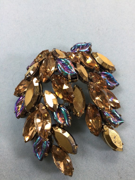 REGENCY FALL LEAVES Brooch