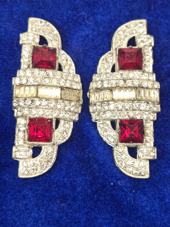 BM BREADNER MANUFACTURING Co. Ruby and Diamante D… - image 2