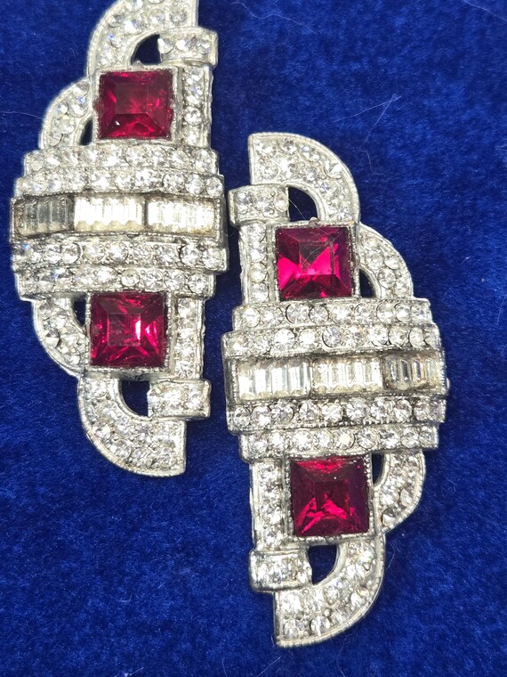 BM BREADNER MANUFACTURING Co. Ruby and Diamante D… - image 4