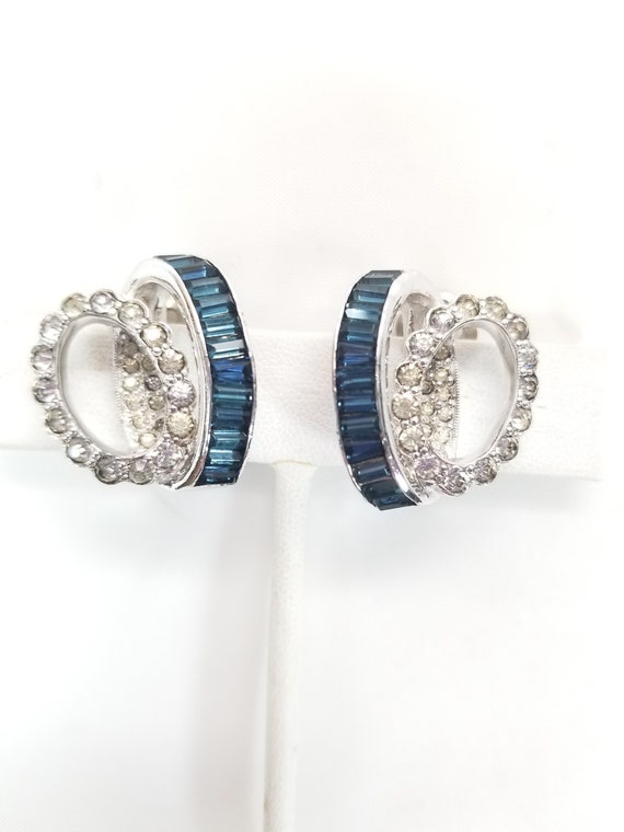 JOMAZ LOOPS of Sapphire and DIAMANTE Earrings - image 1