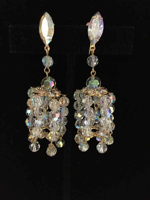 AB CRSTAL CHANDELIER Earrings - image 1