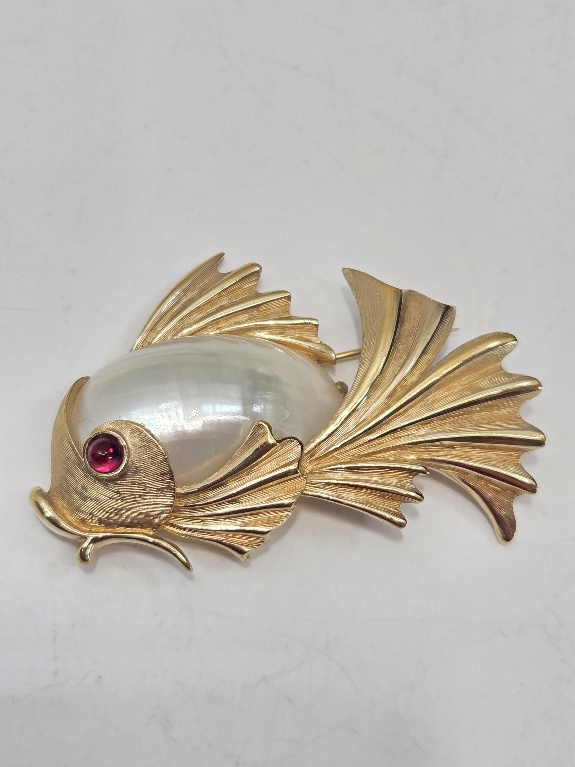 Boucher Fish Brooch - Etsy