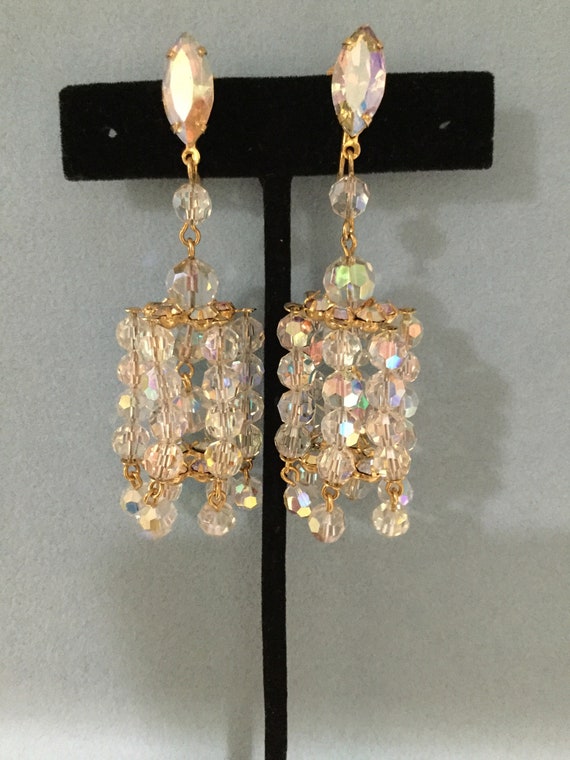 AB CRSTAL CHANDELIER Earrings - image 2