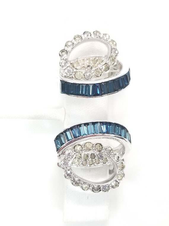 JOMAZ LOOPS of Sapphire and DIAMANTE Earrings - image 4