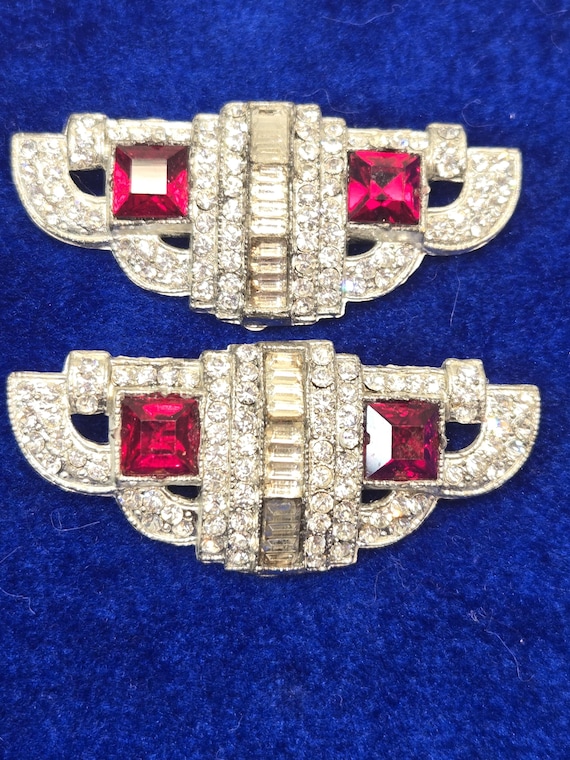 BM BREADNER MANUFACTURING Co. Ruby and Diamante D… - image 1