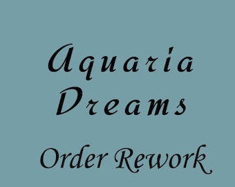 Order Rework / Upgrade Order / Exchange length / Repair Jewelry / AquariaDreams Rework Order